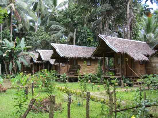 Nipa Huts In The Province Area 