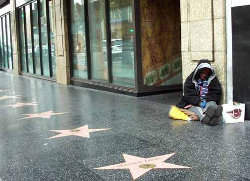 homeless in hollywood